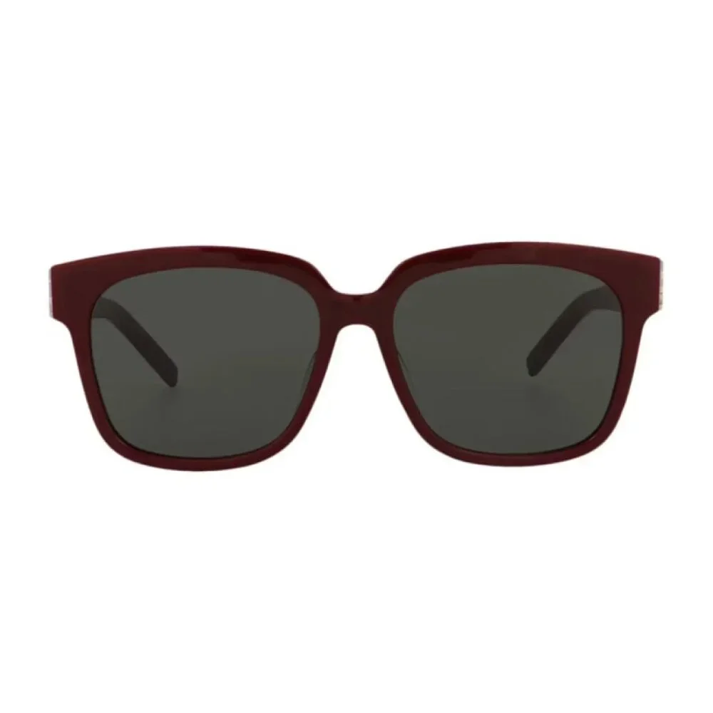 NWT SAINT LAURENT SUNGLASSES BURGUNDY WOMEN EYEWEAR